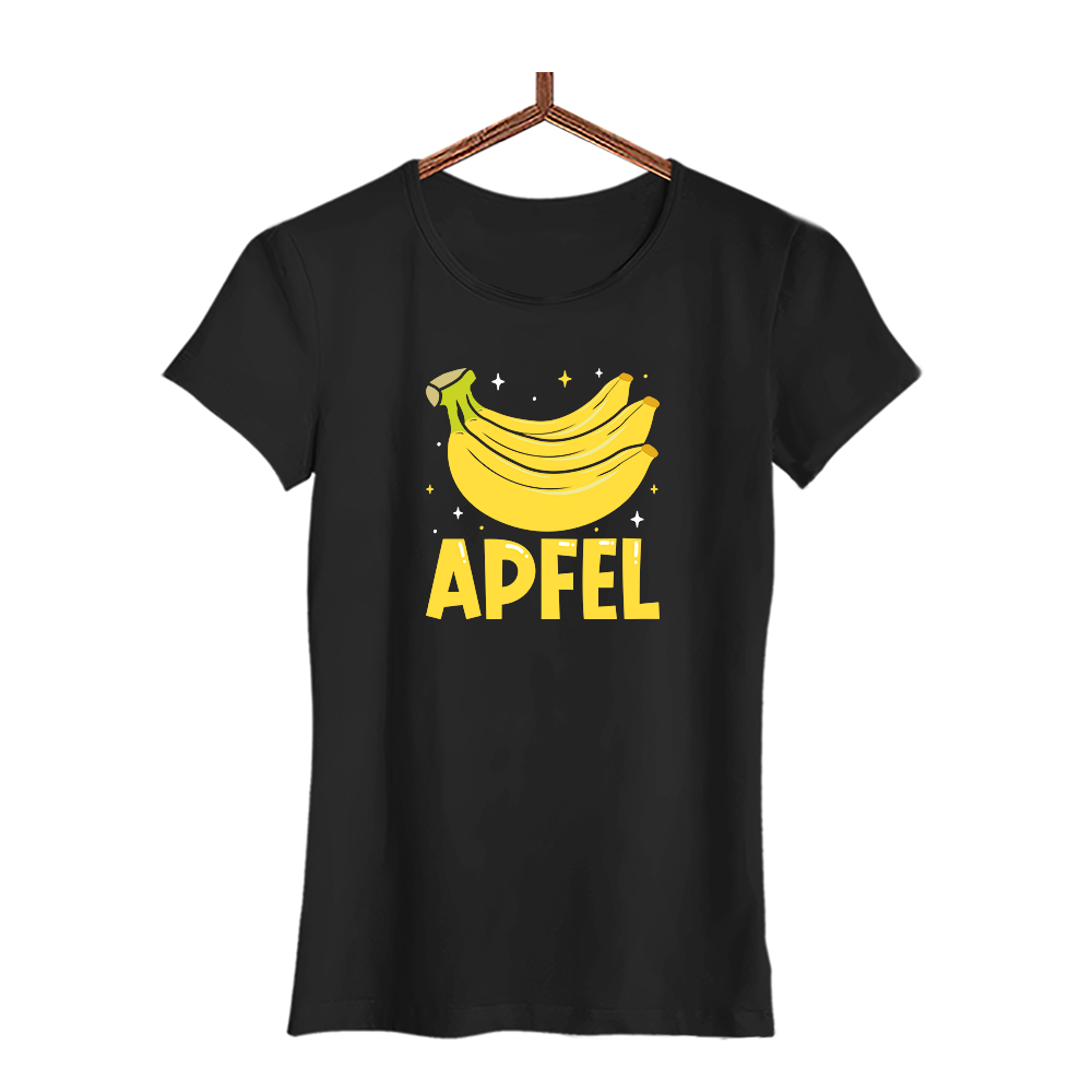 Damen T-Shirt Apfel