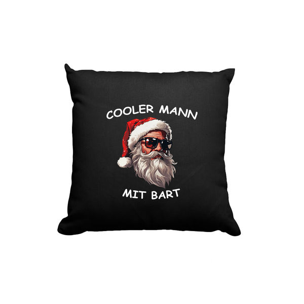 Kissen Cooler Mann mit Bart