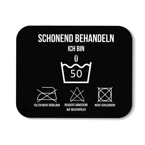 Mousepad Schonend behandeln 50