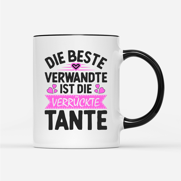 Tasse Die beste Verwandte ist die Tante