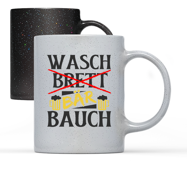 Tasse Magic Wasch Bär Bauch