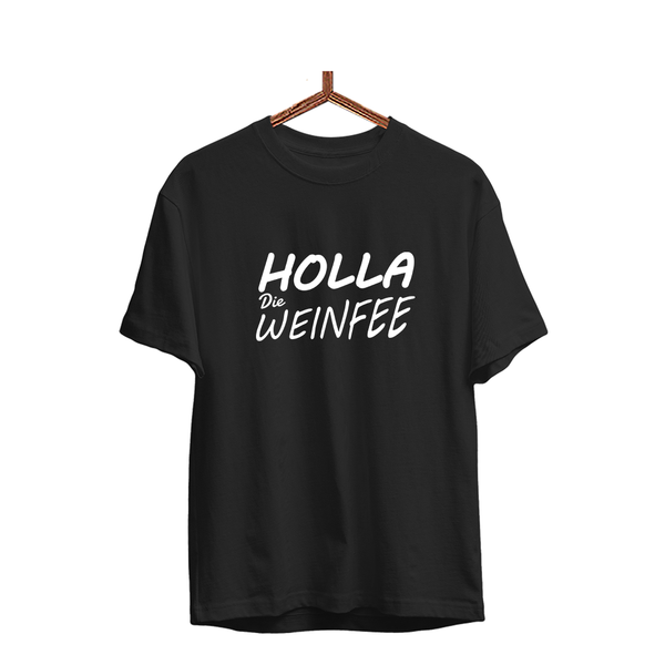 Herren T-Shirt Holla Die Weinfee