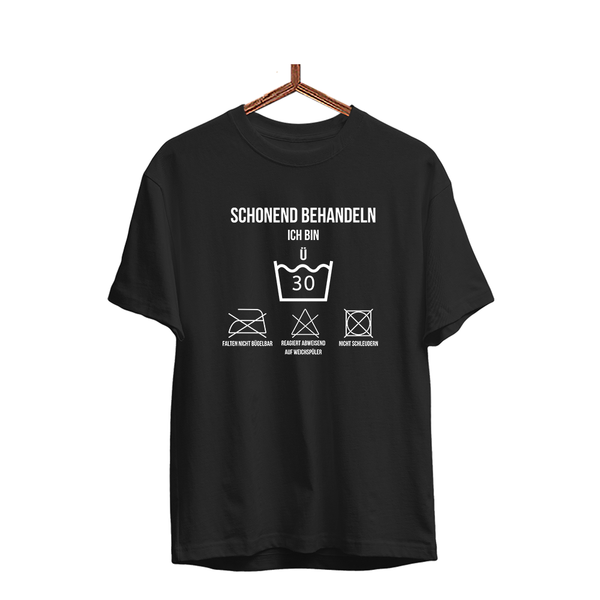 Herren T-Shirt Schonend behandeln 30