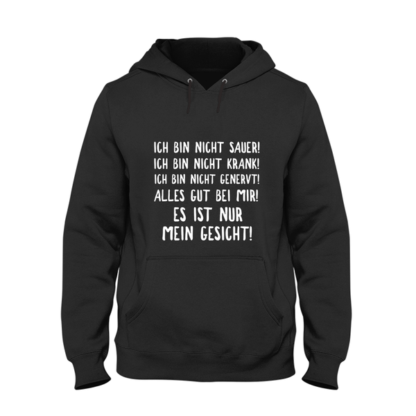 Hoodie Unisex Mein Gesicht