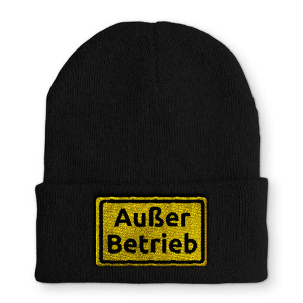 Mütze Außer Betrieb