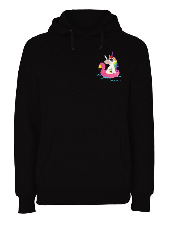 Hoodie Unisex Einhorn Flamingo Pocket Edition