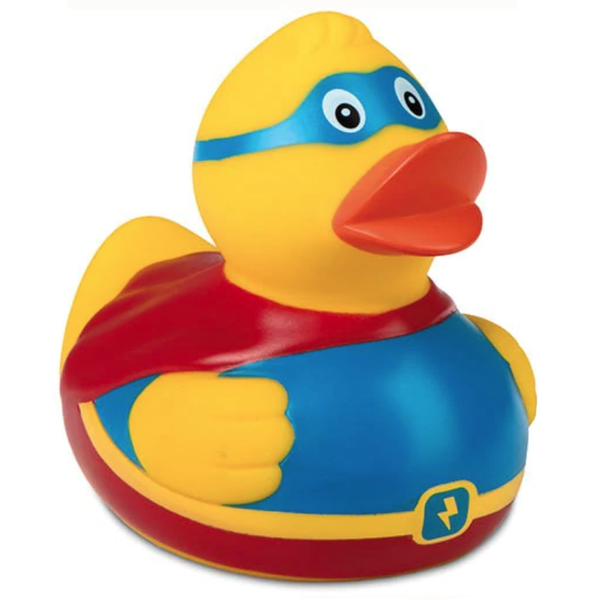 Superheld Badeente