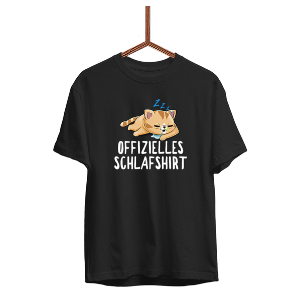 Herren T-Shirt Offizielles Schlafshirt