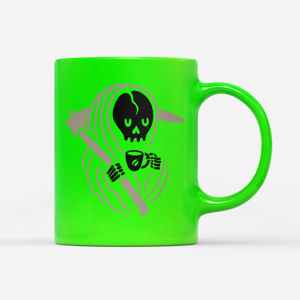 Tasse Neon Auszeit