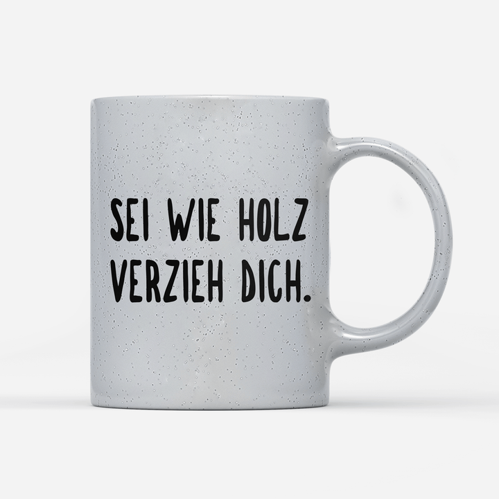 tasse magic - sei wie holz