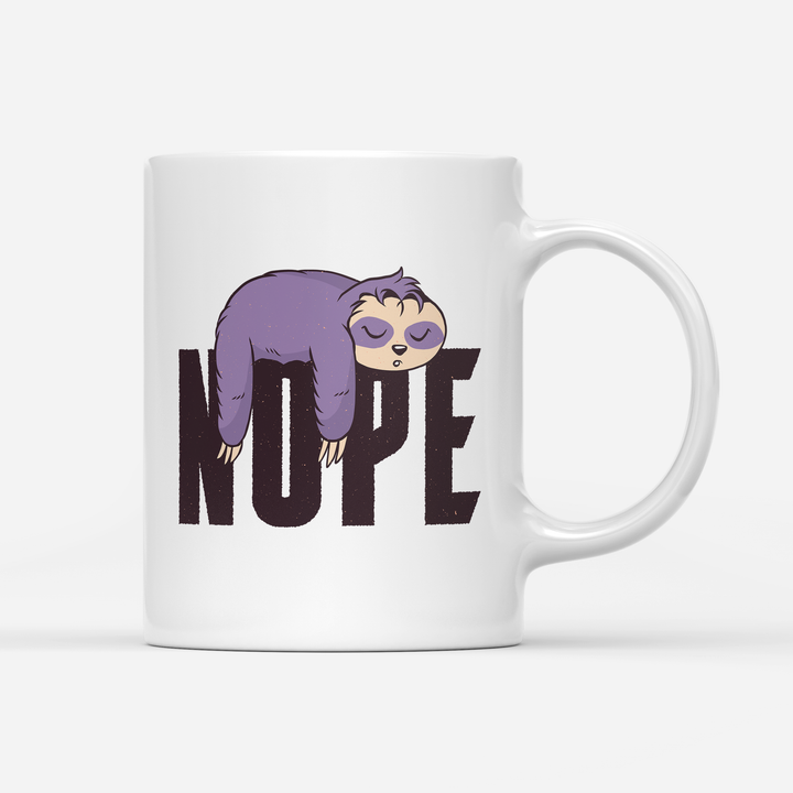 tasse nope weiss