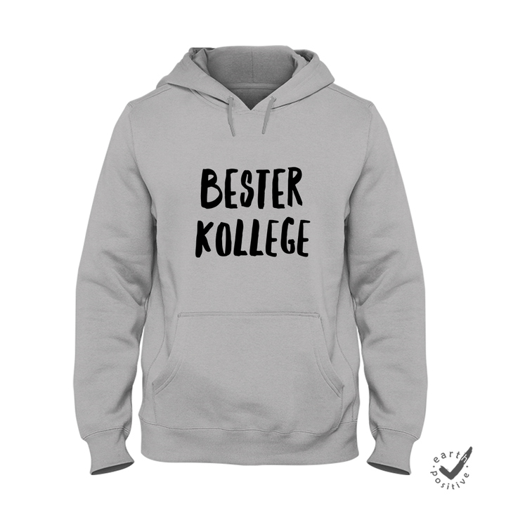 unisex hoodie weiss - Bester Kollege